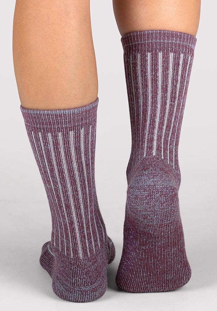 Womens Joey Crew Socks - Wildflower