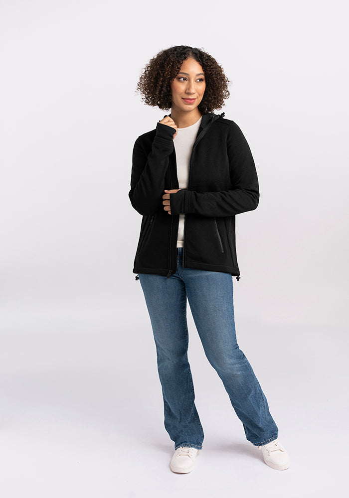 Cubby Hooded Sweatshirt - Black