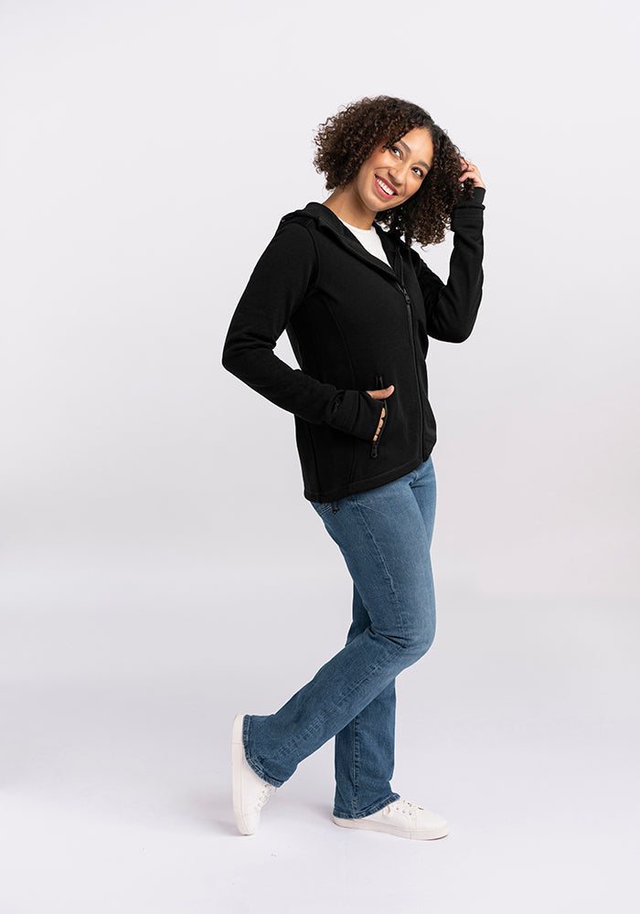 Cubby Hooded Sweatshirt - Black