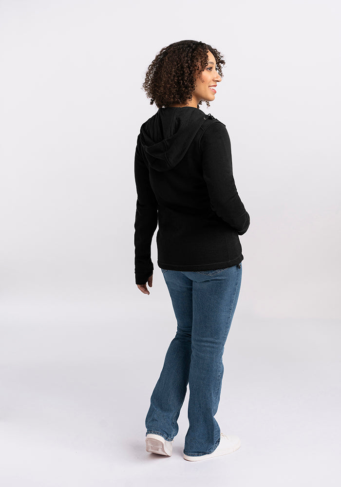 Cubby Hooded Sweatshirt - Black