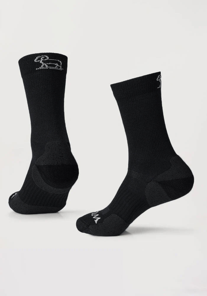 Mens Harbor Crew Sock - Black