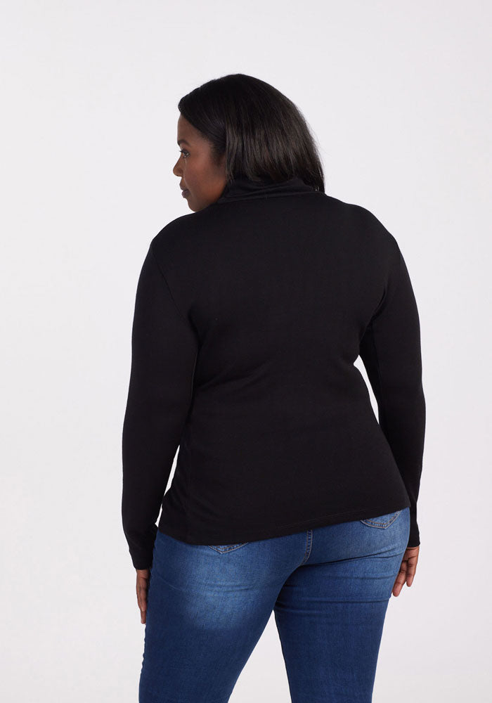 Peyton Turtleneck - Black