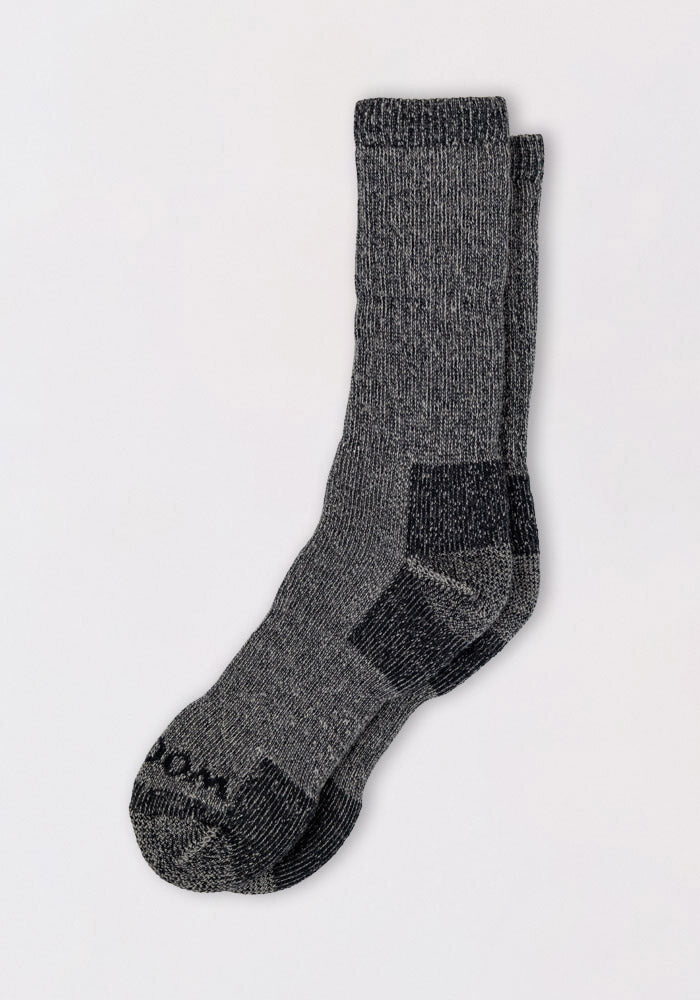 Mens Extreme Crew Socks - Charcoal Heather