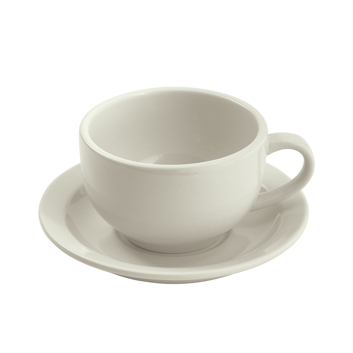 BSR-558NR-AW - Porcelain Narrow Rim Saucer, Porcelain - American White (36 Pieces/Case)