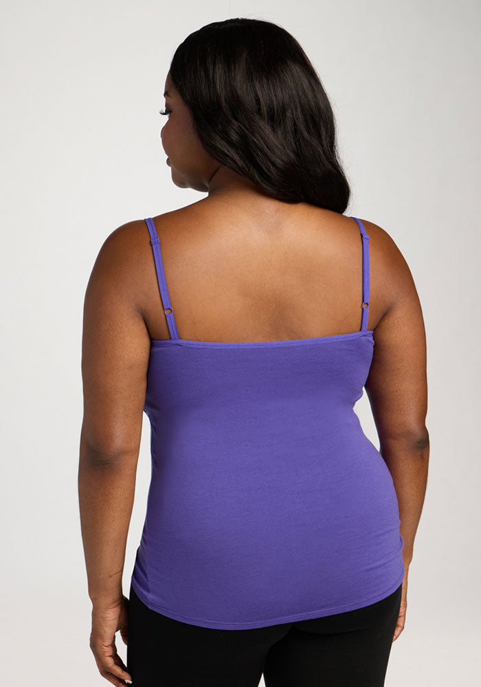 Teagen - Cami With Shelf Bra - Berry Indigo