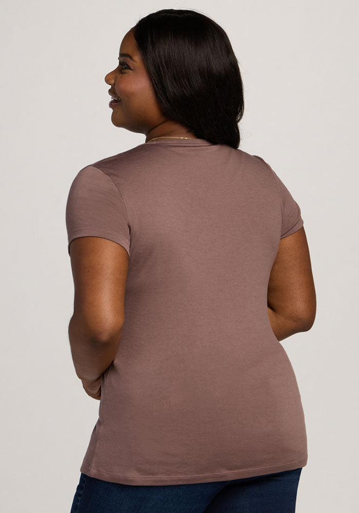 Addie Crew Neck - Peppercorn