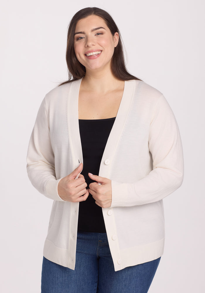 Gia Sweater - Dewdrop Pearl