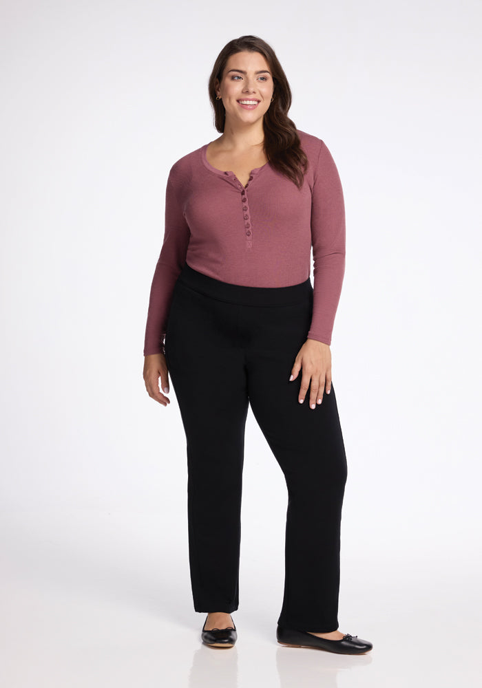 Emerson Straight Leg Pants Tall - Black