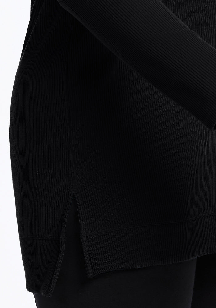 Evie Petite Tunic - Black