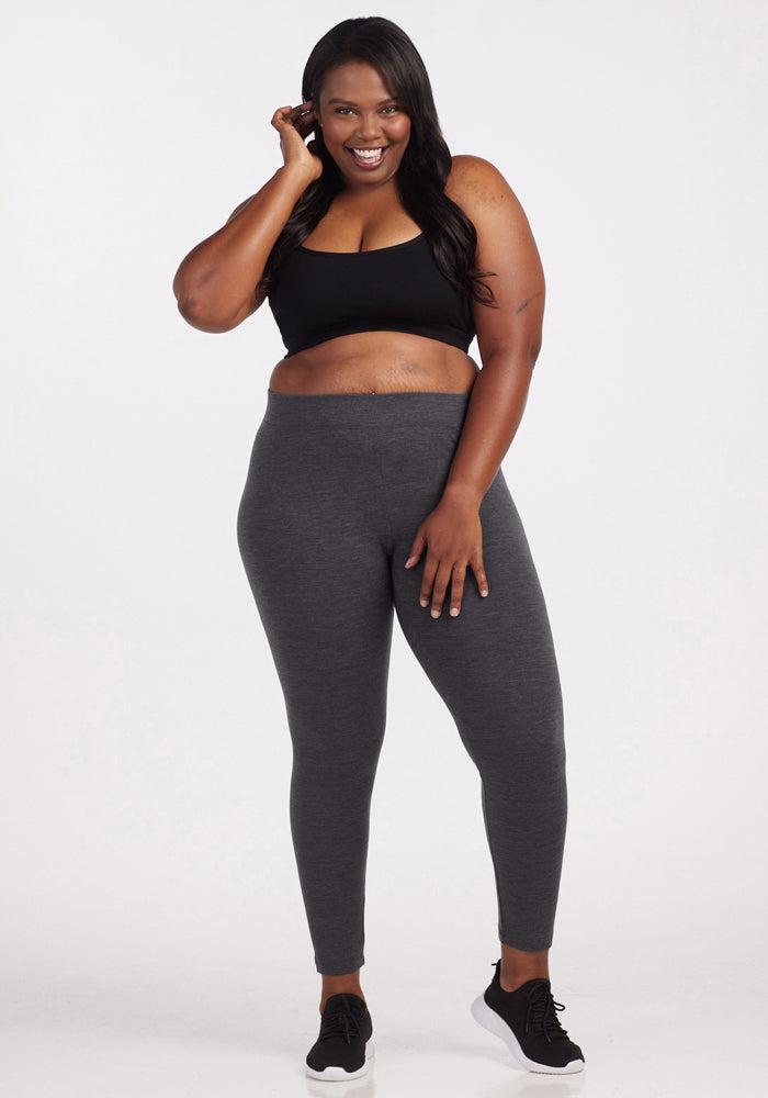 Stella Leggings - Cinder Melange