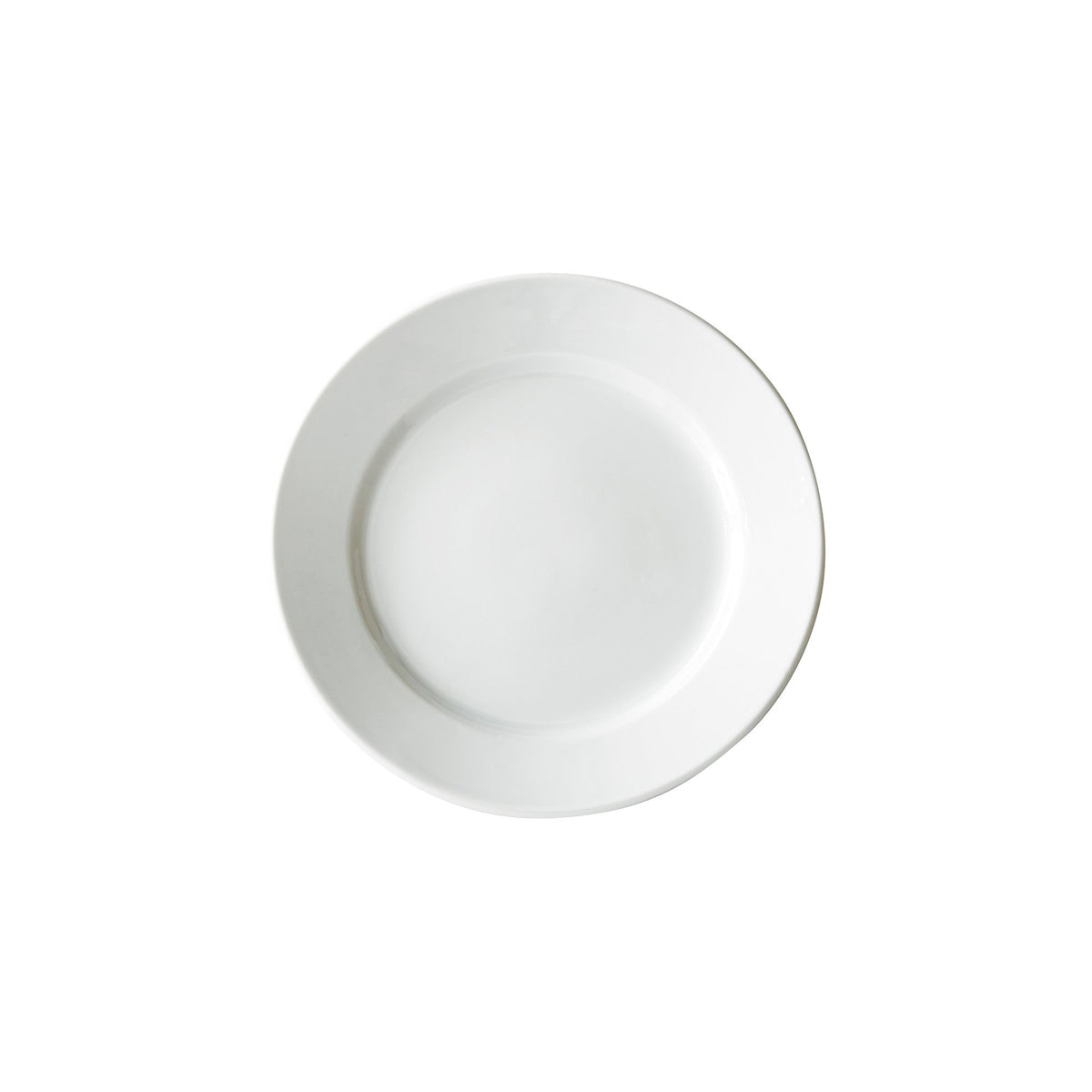 BPR-825RE - Porcelain Rolled Edge Plate, Porcelain - White (36 Pieces/Case)