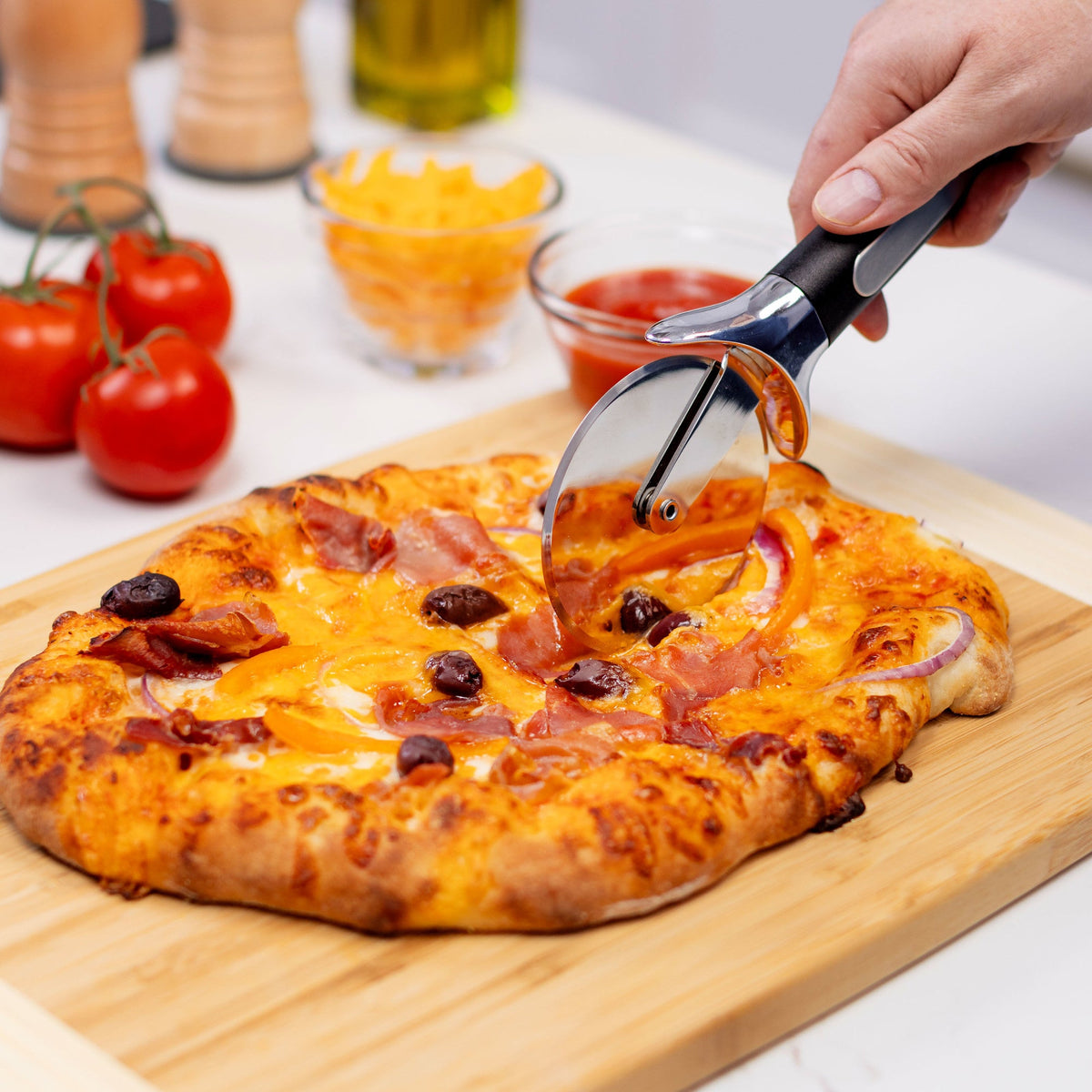 PPC35 - Old Stone Premium Pizza Cutter