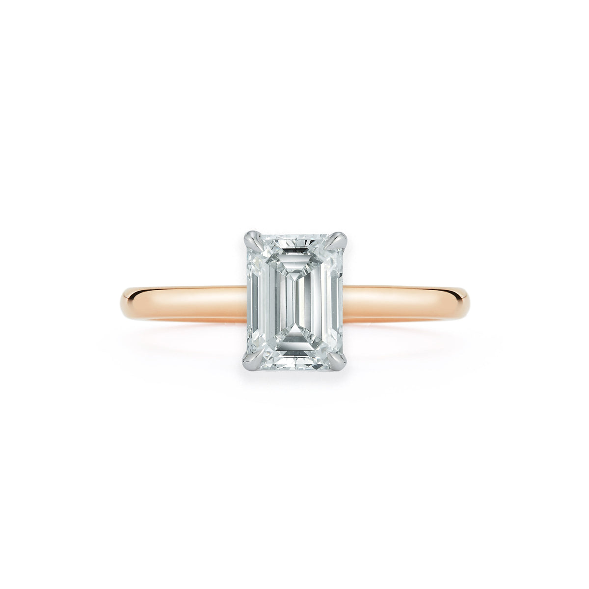 The Emerald Solitaire - 1.2 Ct