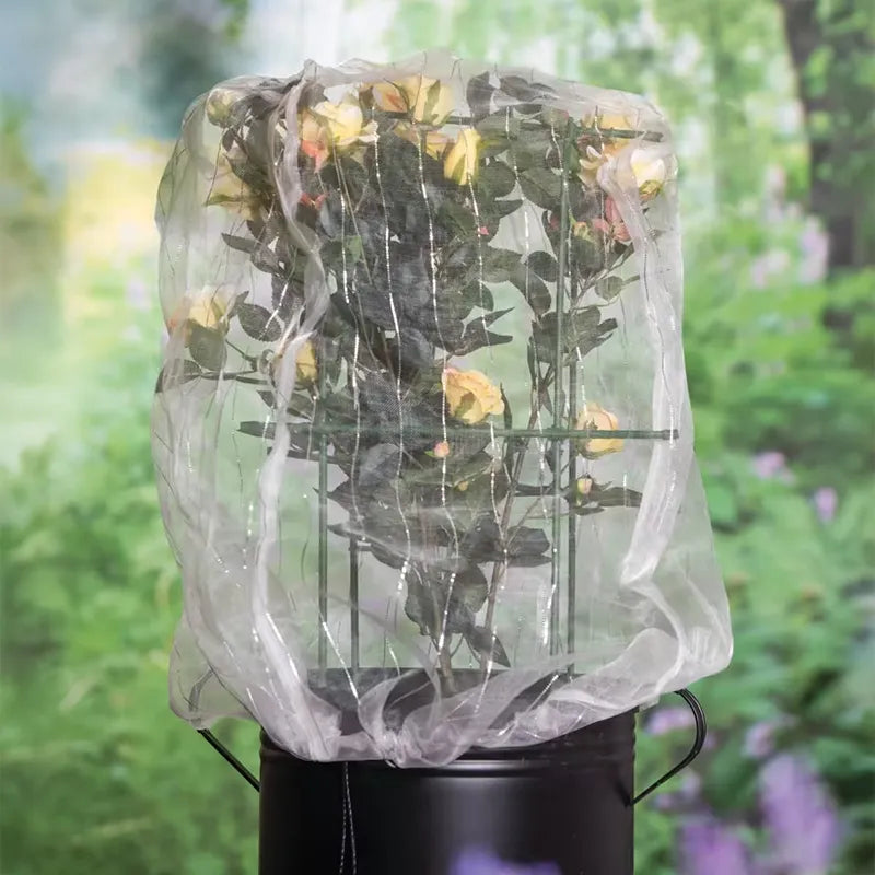 Insect and Pest Net with Adjustable Frame