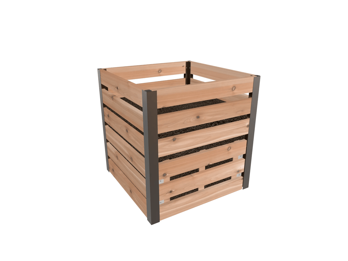 Cedar Composter with Bottom Access, 80 Gallons