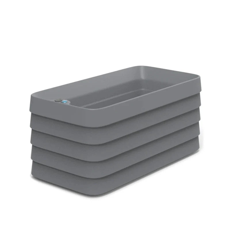 TruDrop Slat Planter Box