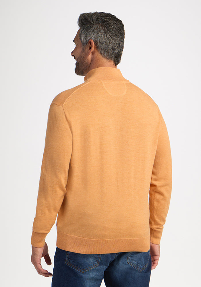 Enzo 1/4 Zip - Butterscotch