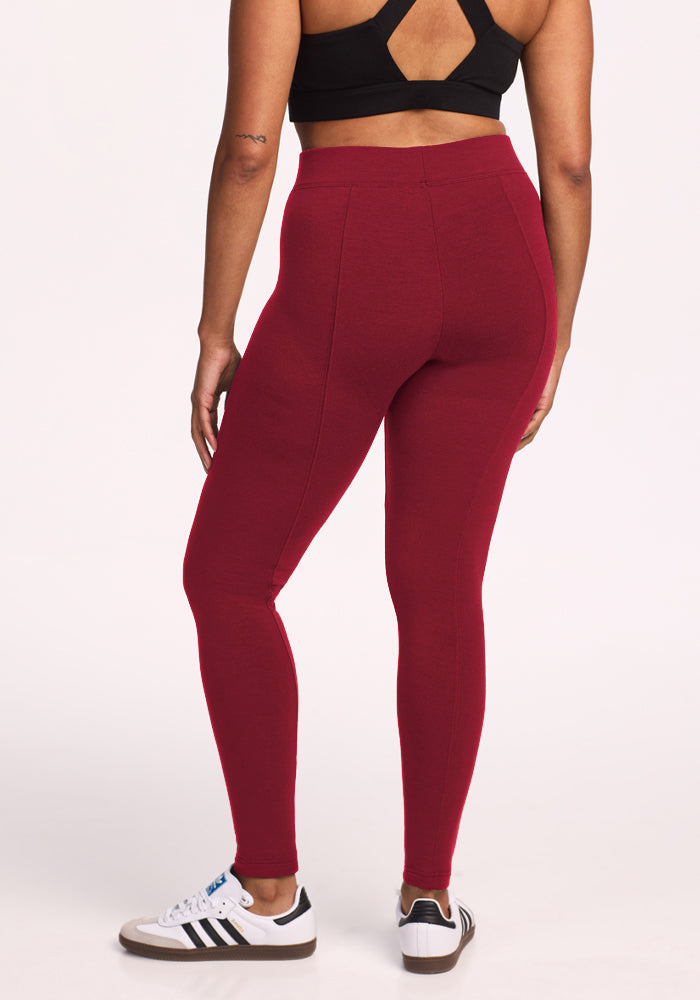 Stella Leggings - Pinot Noir