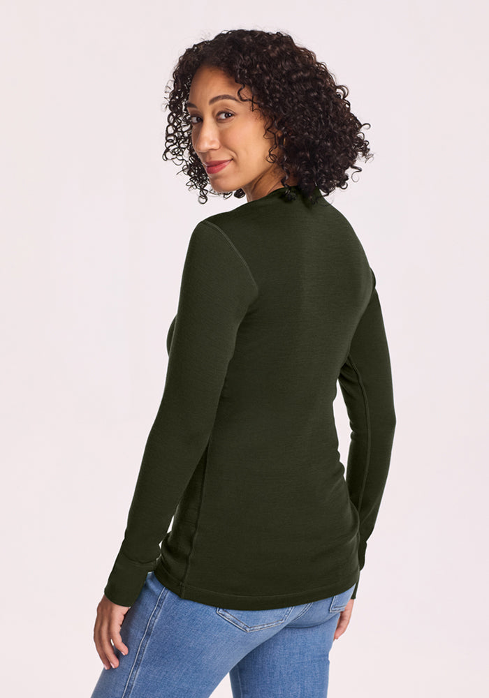 Hannah Long Sleeve Top - Duffel Bag