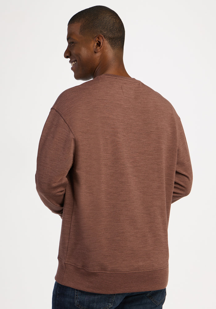 Miles Crewneck - Sable Heather