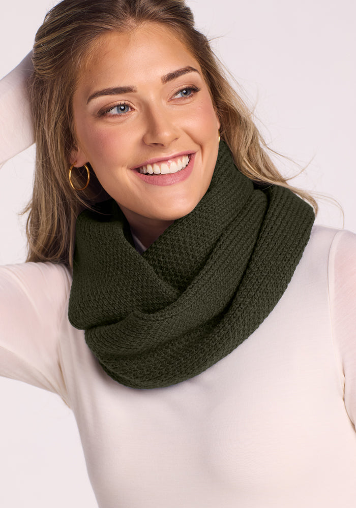 Noelle Infinity Scarf - Duffel Bag
