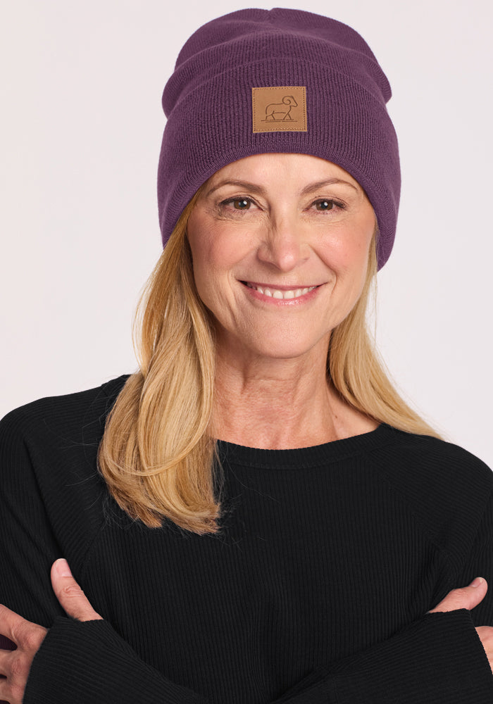 Baylor Beanie - Purple Iris