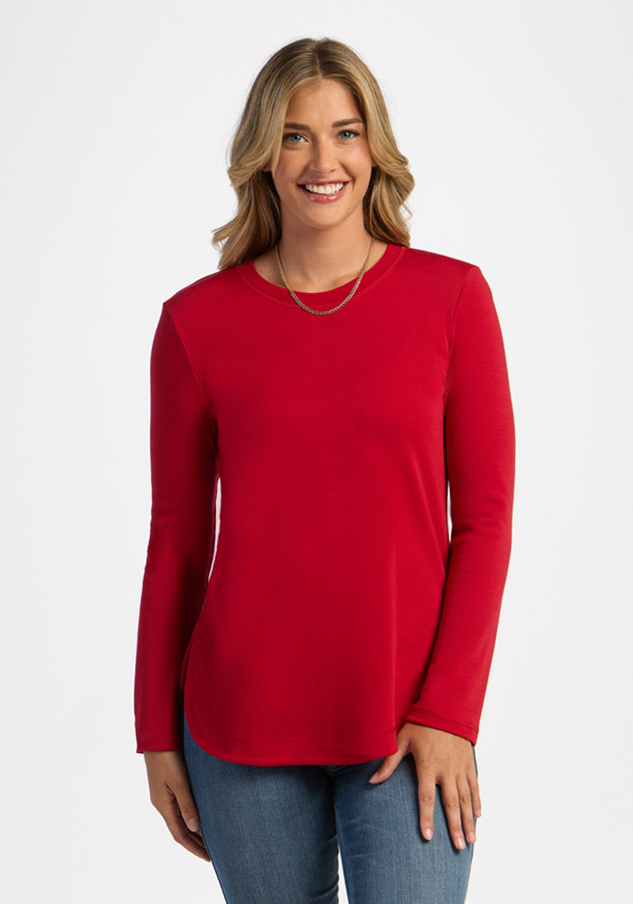 Blair Tunic - Maraschino Cherry