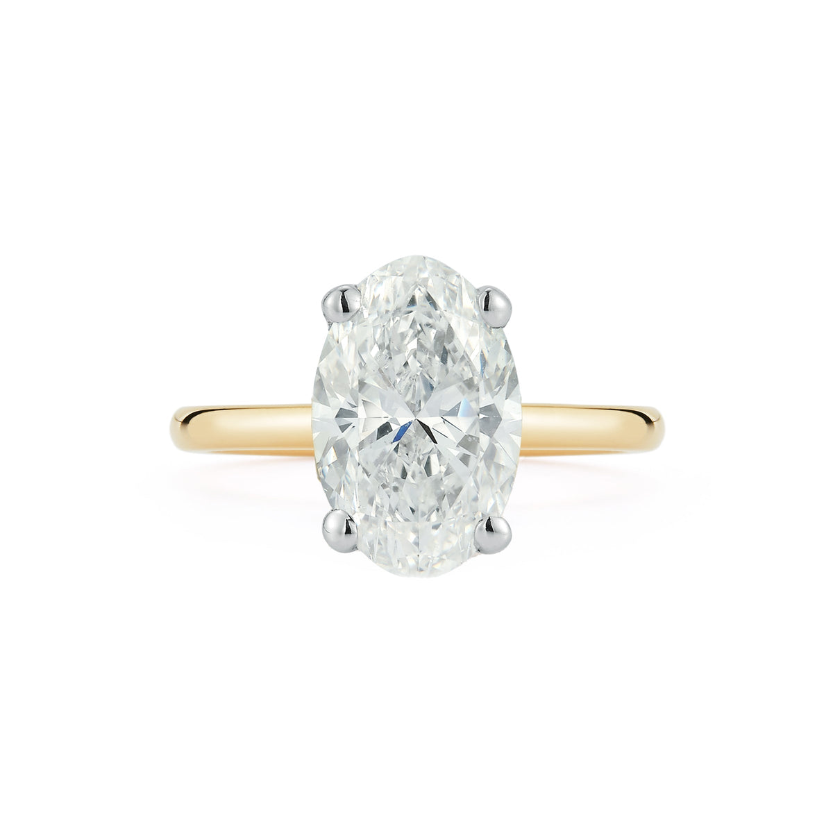 The Oval Solitaire - 2 Ct