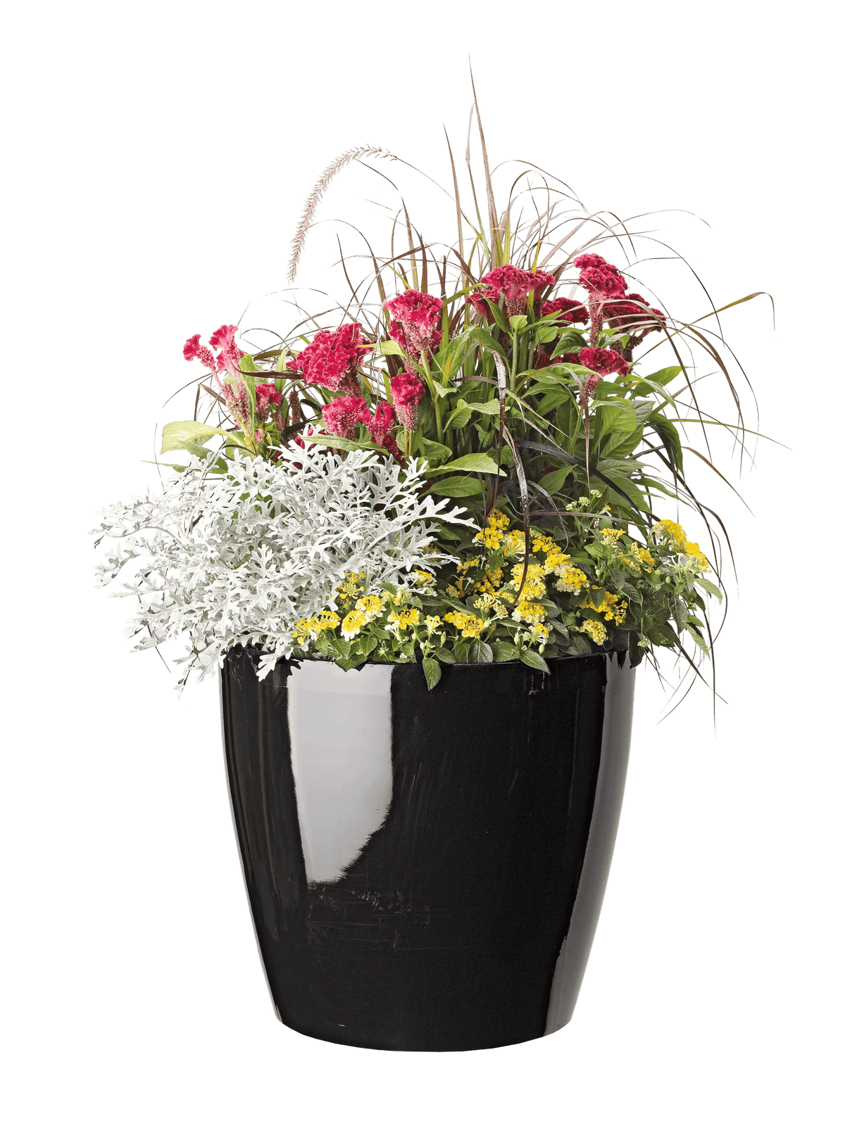 Viva™ Round Self-Watering Rolling Planter, 17.25” Diameter