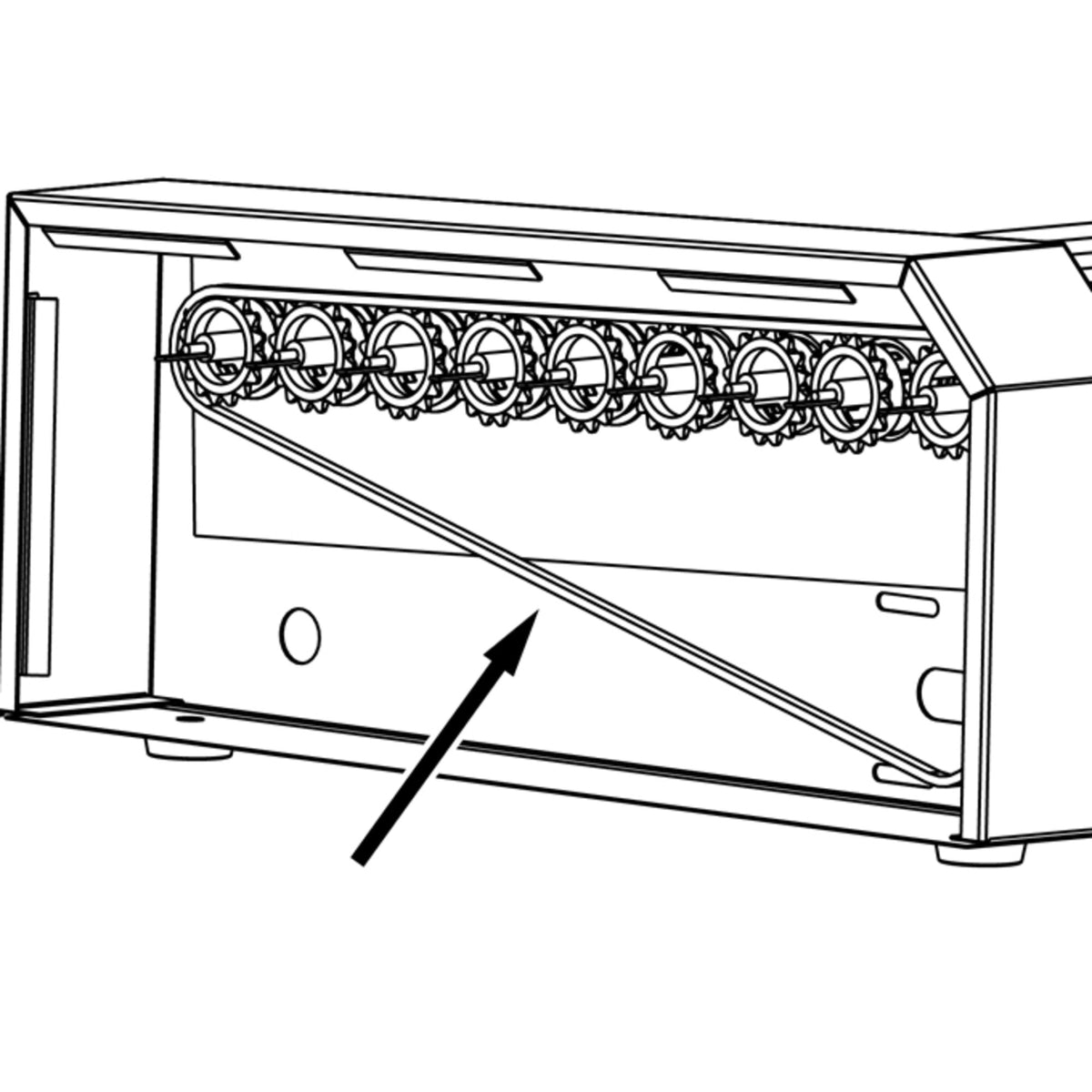 EHDG-P25 - Chain for EHDG-11R, #1