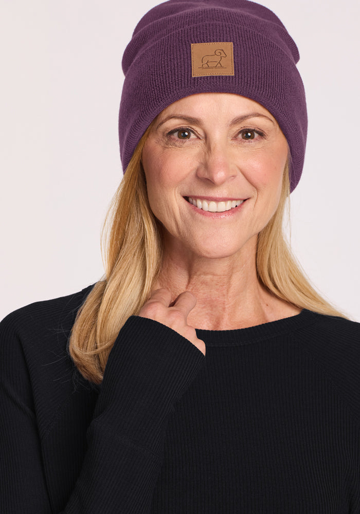 Baylor Beanie - Purple Iris