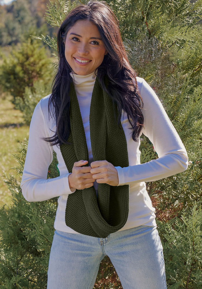 Noelle Infinity Scarf - Duffel Bag