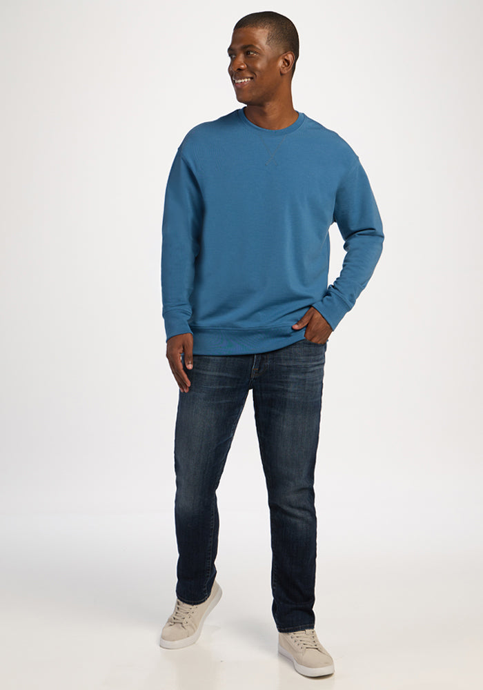 Miles Crewneck - Blue Ashes