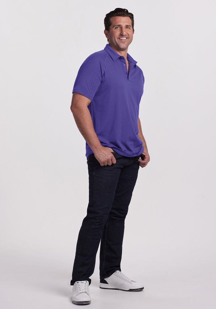 Summit Polo - Berry Indigo