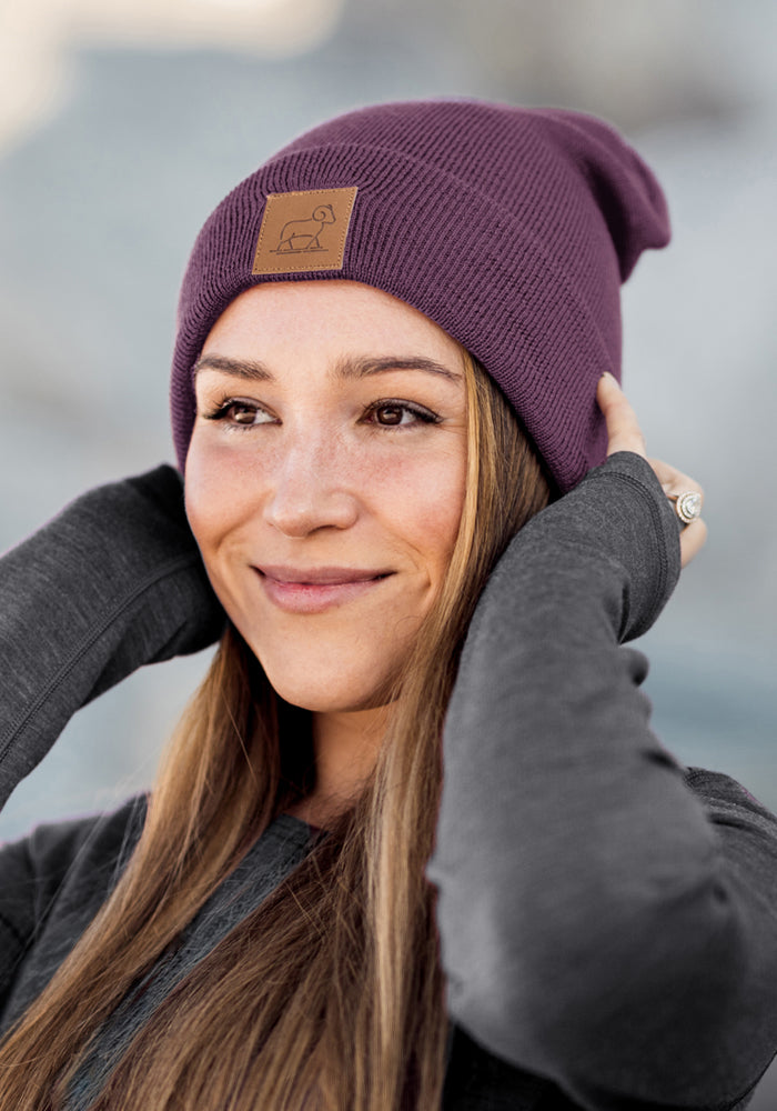 Baylor Beanie - Purple Iris