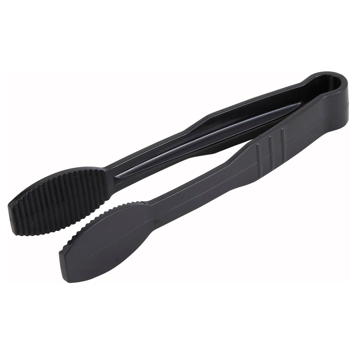 PUTF-6K - 6" Flat Tongs, Polycarbonate - Black