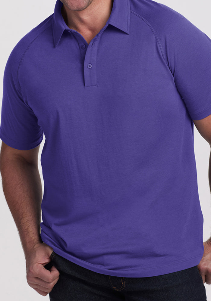 Summit Polo - Berry Indigo