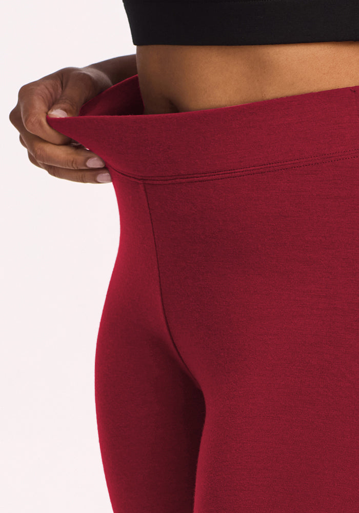 Stella Leggings - Pinot Noir