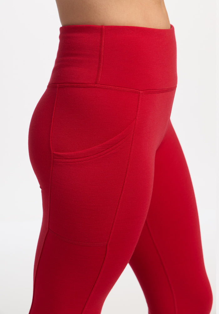 Piper Pocket Leggings - Maraschino Cherry