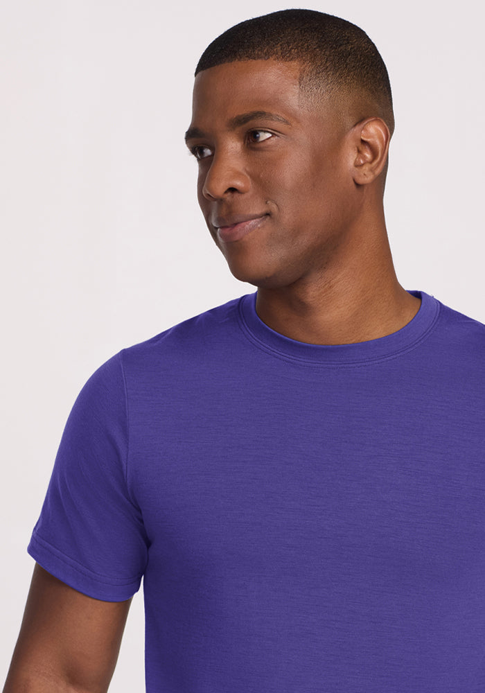Endurance Tee - Berry Indigo