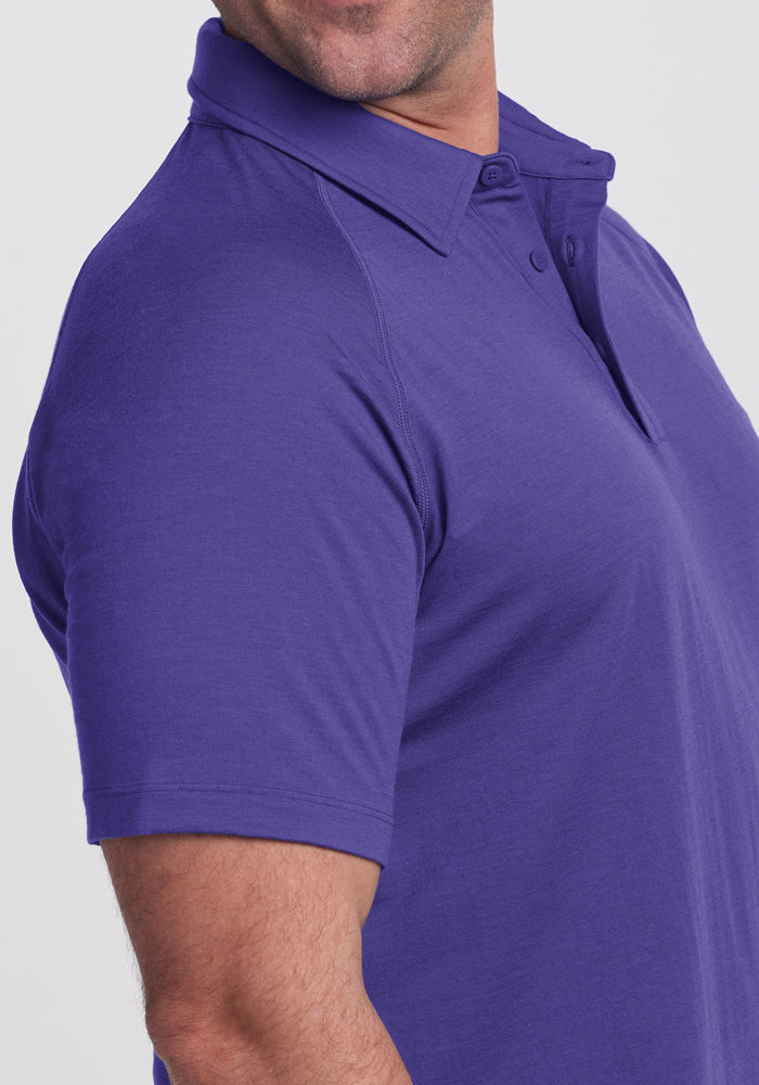 Summit Polo - Berry Indigo