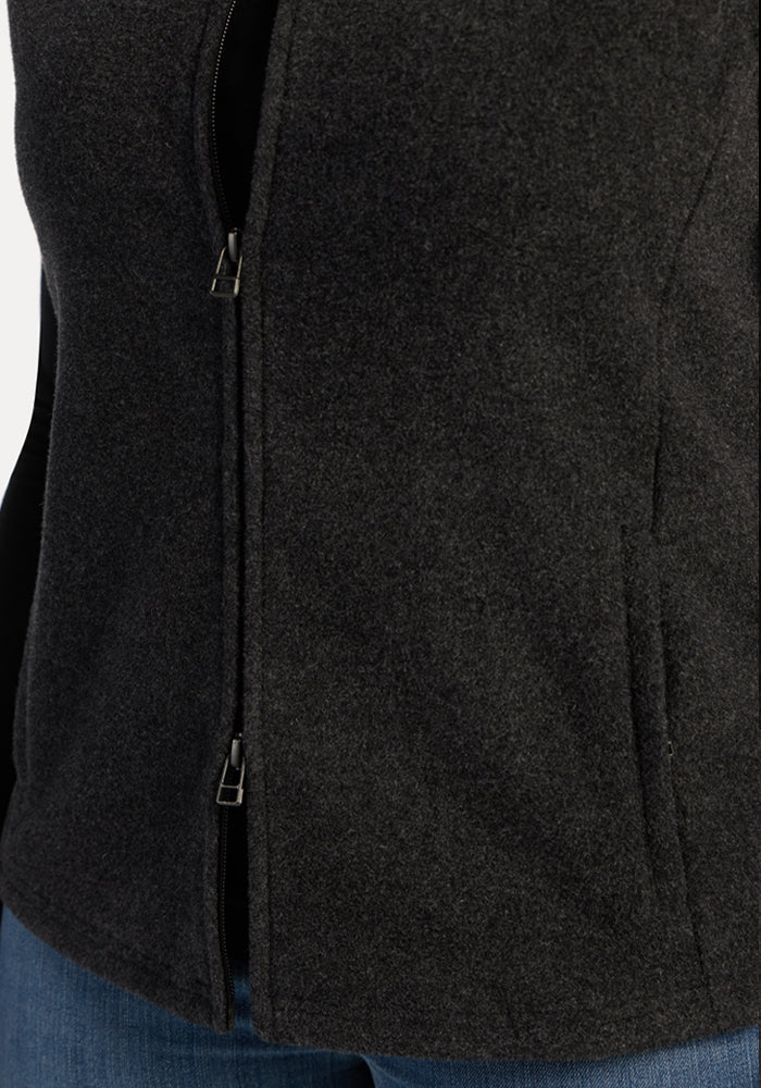 Haley Vest - Carbon Black