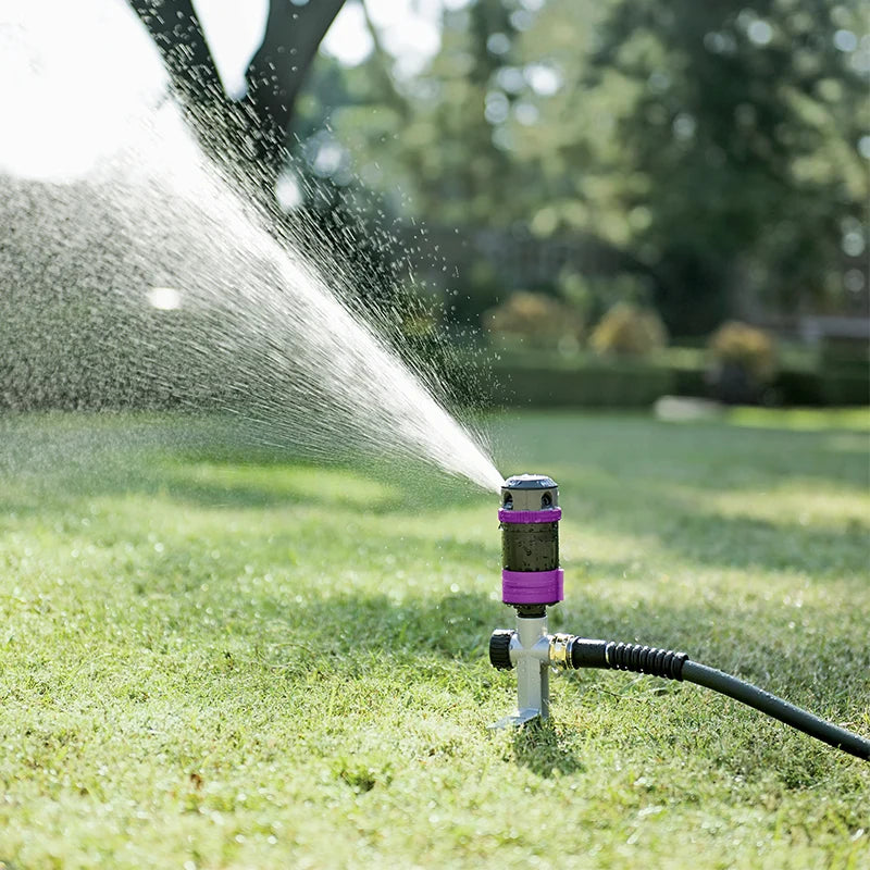 4-Pattern Cylinder Sprinkler with Spike