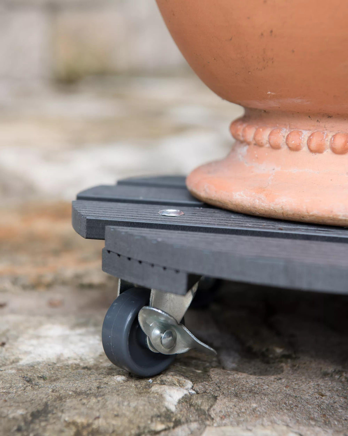 Round Waterproof Plant Caddy Small