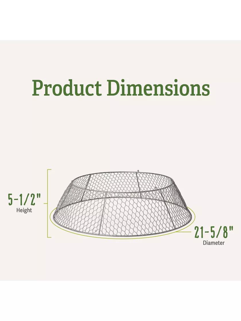 Chicken Wire Cloche Extension