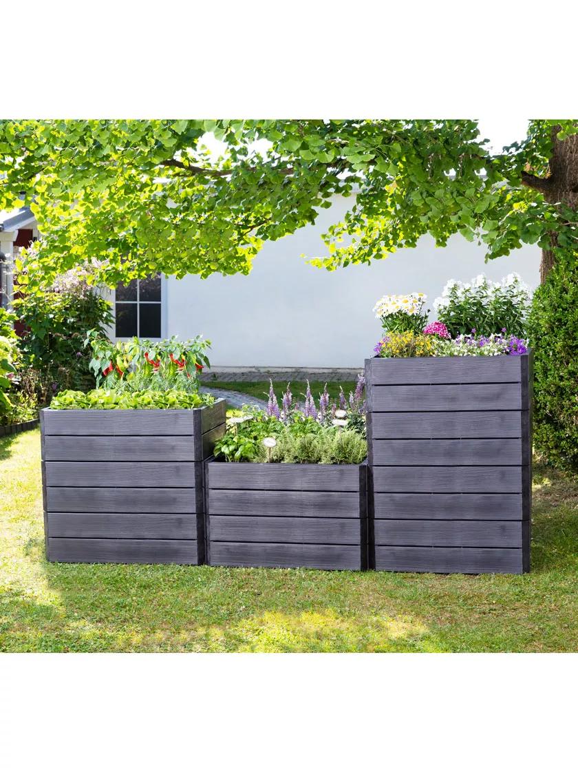 ERGO Quadro Modular Stacking Raised Beds, Square