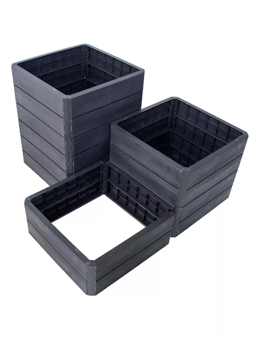 ERGO Quadro Modular Stacking Raised Beds, Square