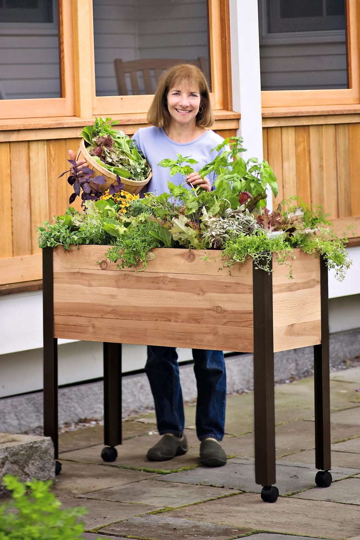 Rolling Patio Garden (11" D)