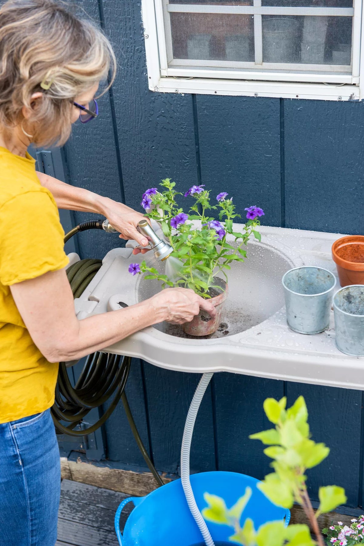 Riverstone Outdoor Sink