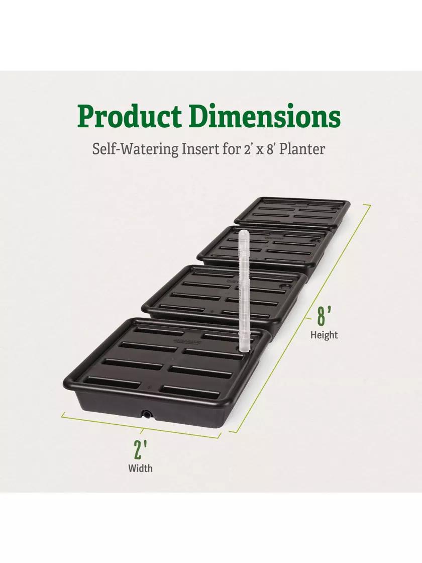 Self-Watering Insert for 2' x 8' Planter